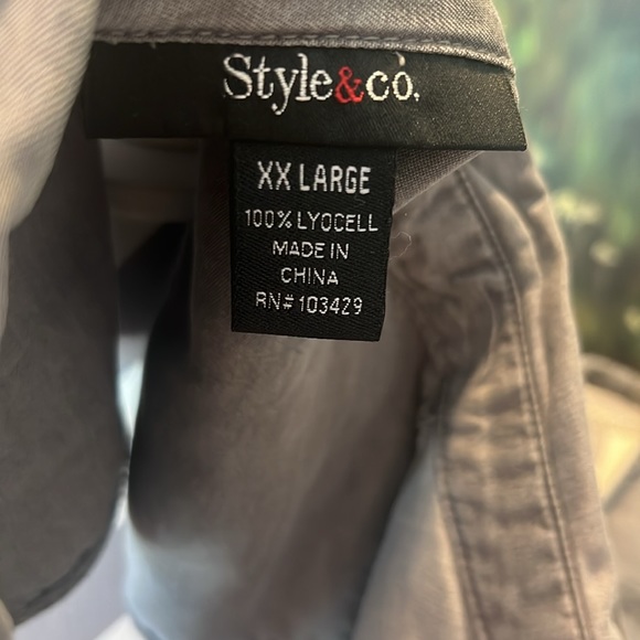 Like new Macys Style&co  tunic/top in soft fabric - Picture 4 of 4